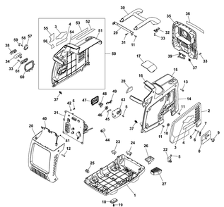 Part Location Diagram of 84005263 Briggs and Stratton Spacer